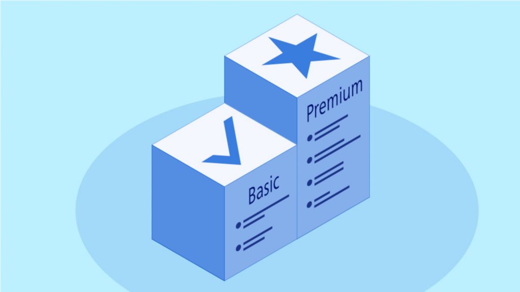 Basic and Premium options
