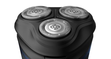 3D Floating Heads move for a convenient clean shave
