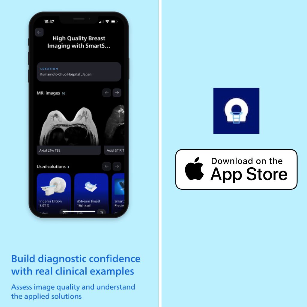 Build diagnostic confidence with real clinical examples. Assess image quality and understand the applied solutions. Download on the Apple app store. 
