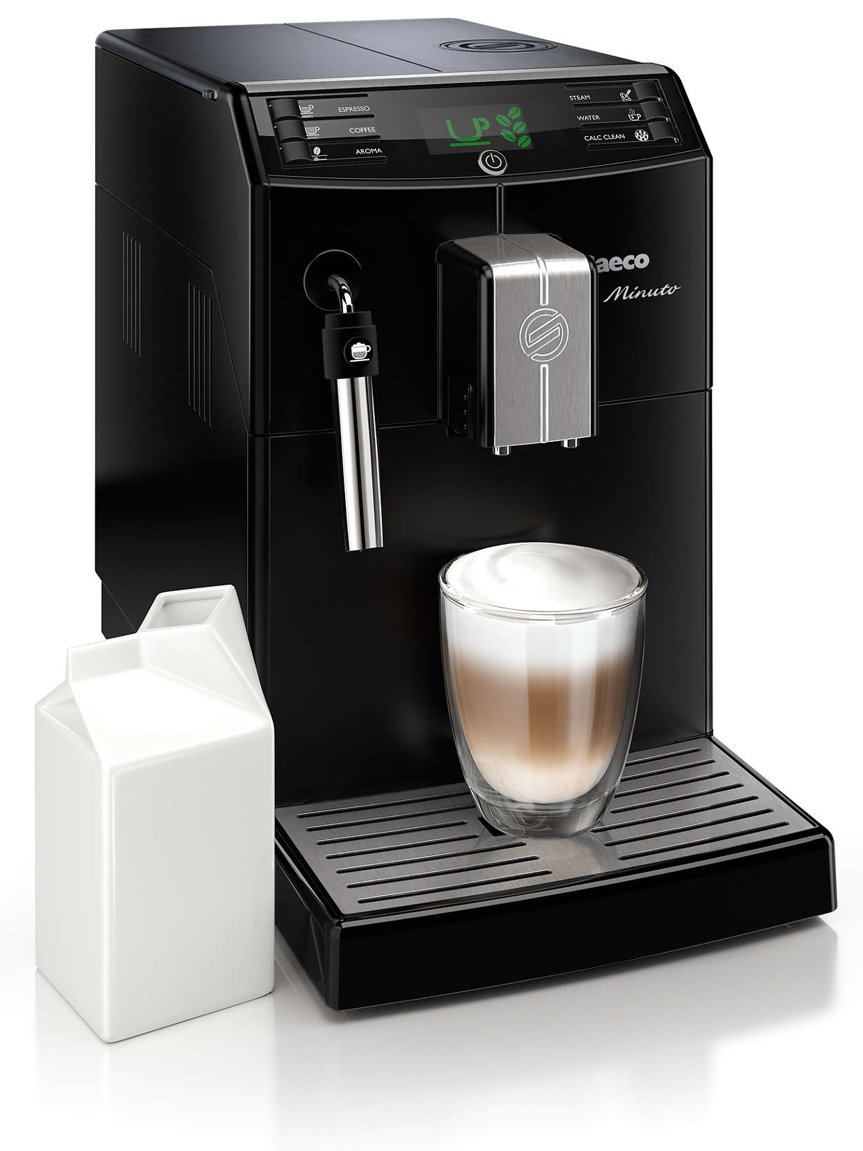 Saeco Minuto Cafetera espresso automática color negro 