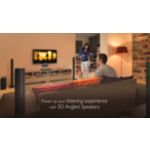Enjoy powerful home cinema with 3D Angled Speakers