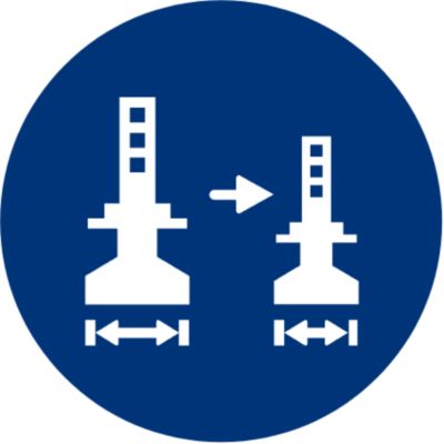 Mechanical fit in the narrowest headlamps