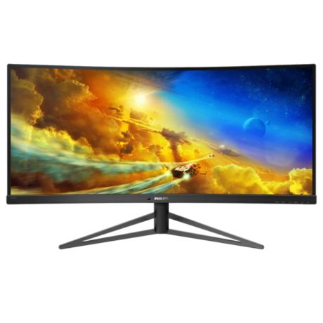 345M1CR/93 Gaming Monitor 曲面加宽液晶显示屏