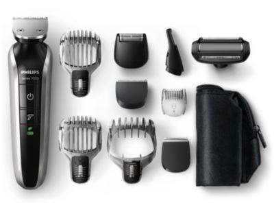 Philips Multigroom Series 7000 – 14-in-1 Barttrimmer & Haarschneider, 21 Längeneinstellungen (0,5–16 Mm), Wasserdicht, MG7930/15