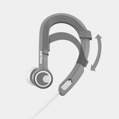 Adjustable ear hook for personalised fit