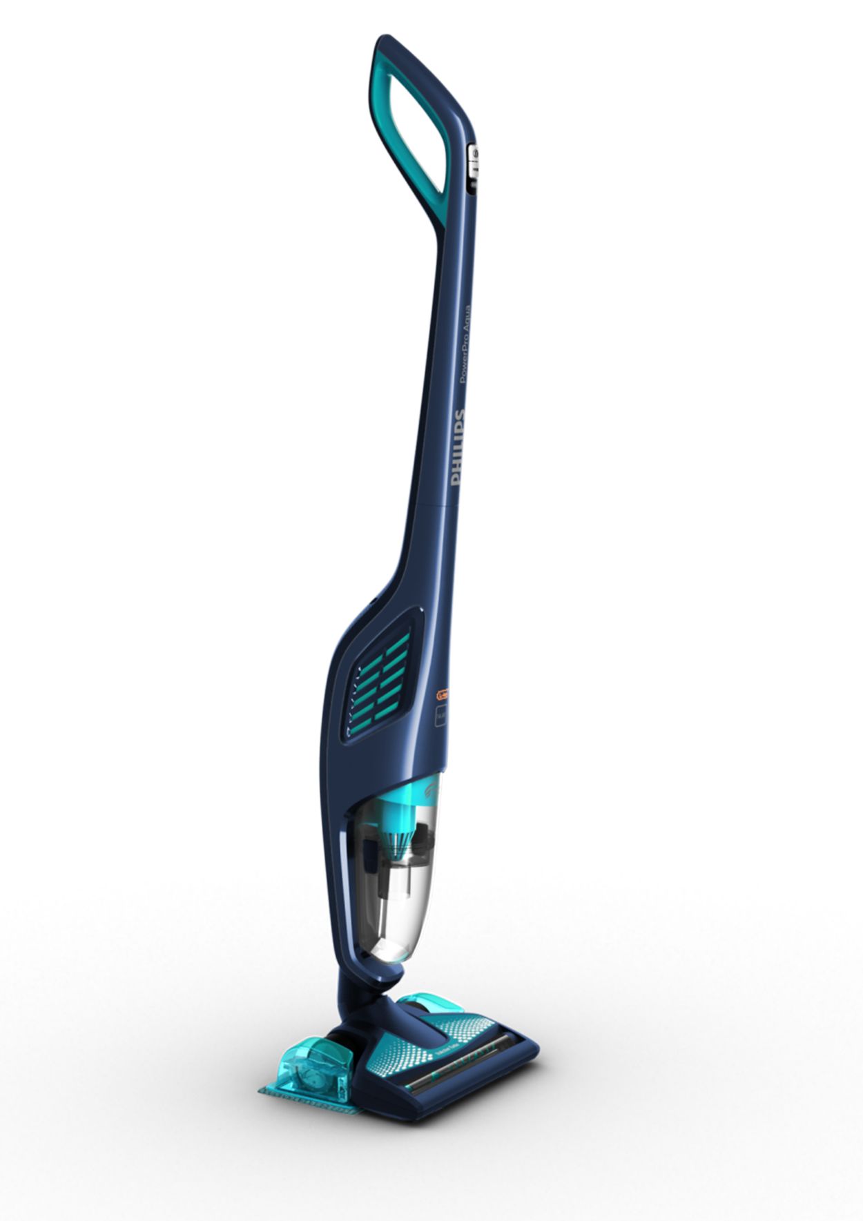 Vacuums and mops in one stroke