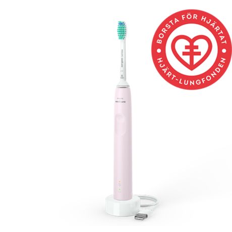 HX3671/11 Philips Sonicare 3100 series Sonisk eltandborste - Rosa