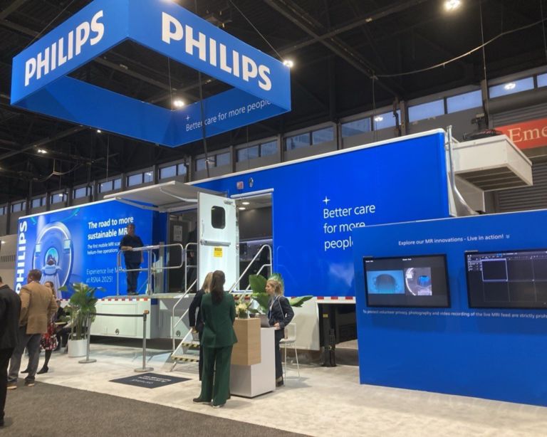 Philips booth at RSNA 2025