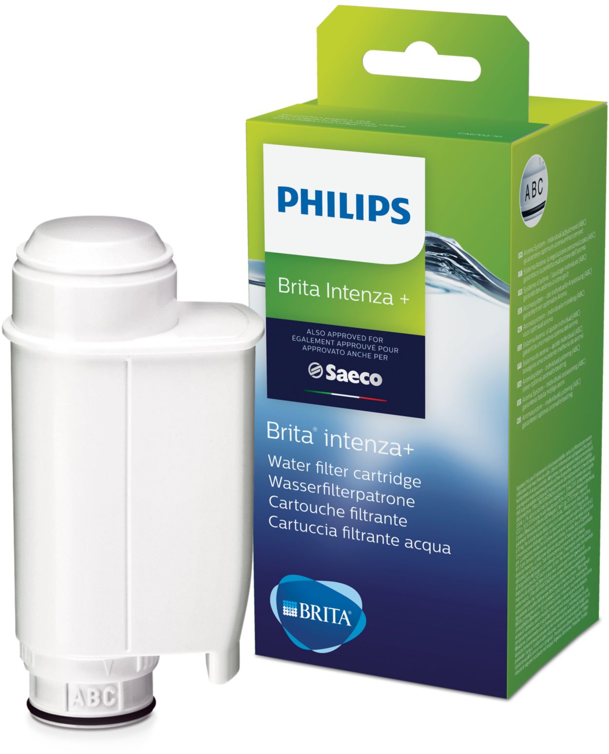 Kit d'entretien machine à café Philips CA6702 - Filtre à eau - Détartrant  1L 