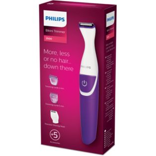 Philips Essential Bikini trimmer for safe trimming of sensitive areas