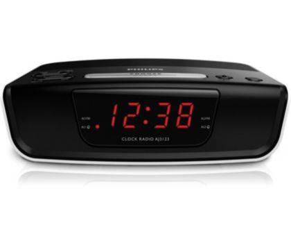 RADIO RELOJ PHILIPS AJ-3121 AM-FM 