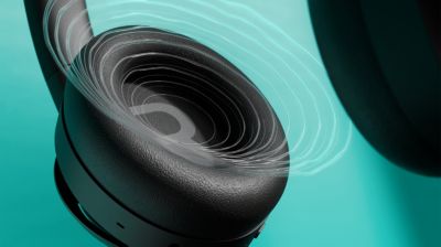 Great sound even at low volume with Dynamic Bass