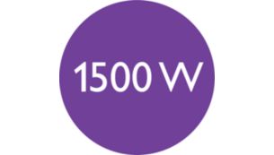 1500 วัตต์เพื่อการเป่าผมแห้งสมบูรณ์แบบ