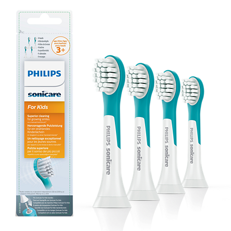 HX6034/33 Philips Sonicare For Kids 4-pack sonic toothbrush heads