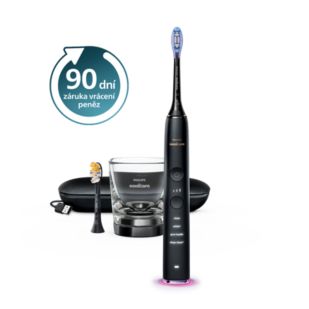 9400 DiamondClean Sonický kartáček s aplikací a nabíjecí skleničkou 