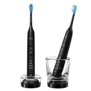 Sonicare DiamondClean 9000 2x Elektrische sonische tandenborstels met app Zwart