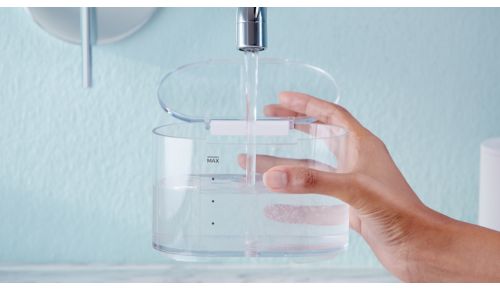 Łatwy do napełnienia zbiornik o pojemności 600 ml