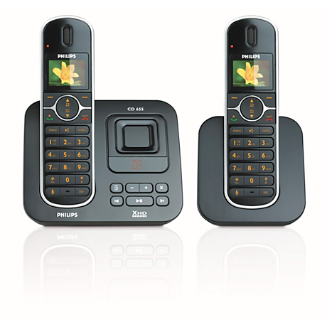 CD6552B/FT  Téléphone sans fil avec répondeur