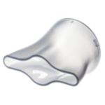 Replacement nozzle for hairdryers