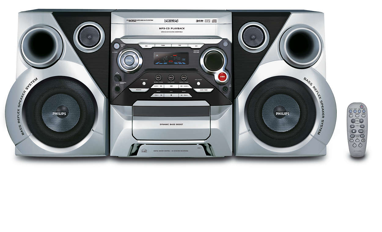 MP3 playback with rich sound experience