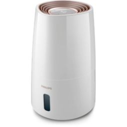 Humidificateur Philips Series 2000 HU4813 Noir et Argent - Achat & prix