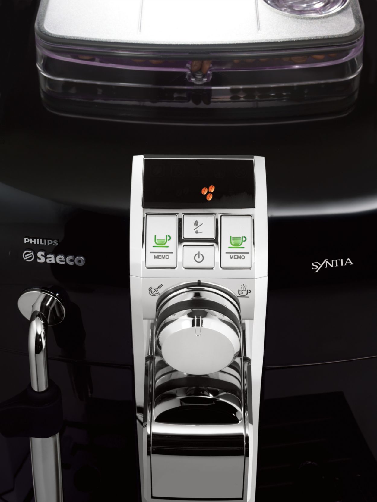 Cafetera superautomática  Saeco HD8836/11 PSA Presión de 15 bares