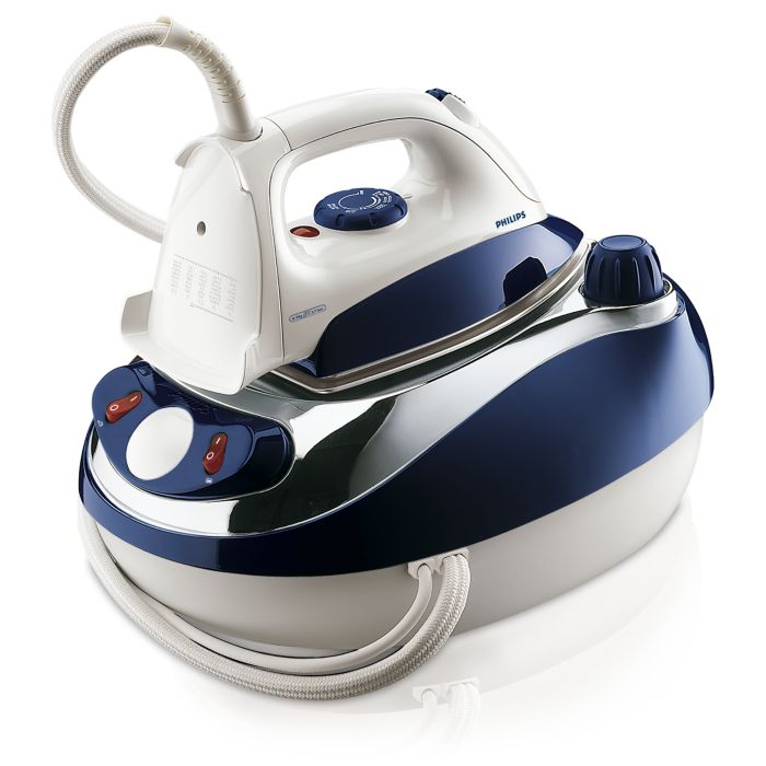 Double your ironing speed with pressurized steam
