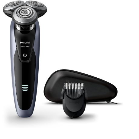 S9111/41 Shaver series 9000 آلة حلاقة كهربائية للاستخدام الرطب والجاف