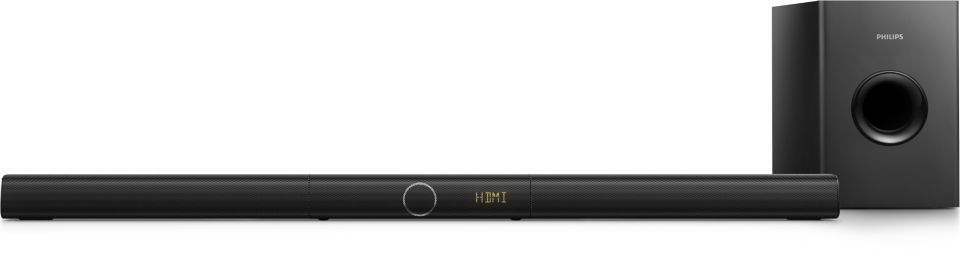 Unmatched voice clarity from 3.1 Ch