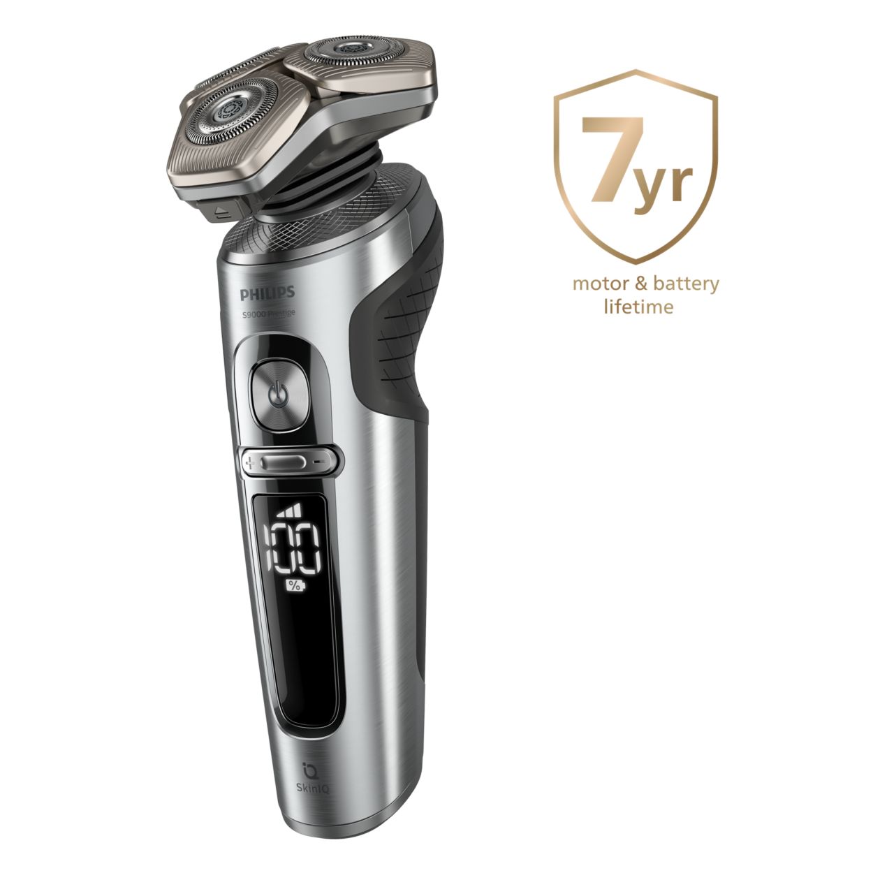 Shaver S9000 Prestige Wet & Dry Electric shaver with SkinIQ SP9871