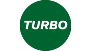 Funzione turbo per una maggiore potenza