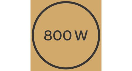 Kuaförden çıkmış gibi sonuçlar için 800 W şekillendirme gücü