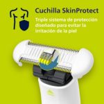 Afeitado íntimo fácil suave con la piel