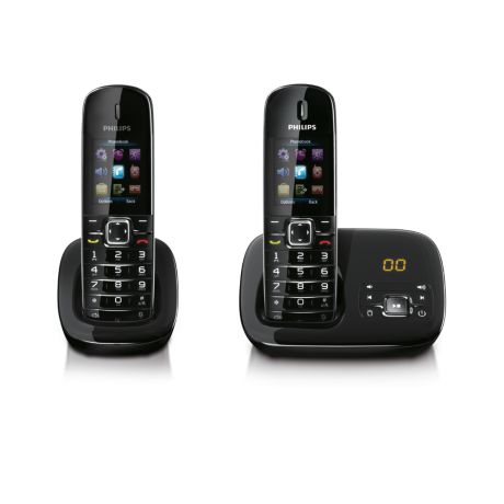 CD6852B/NL BeNear Draadloze telefoon met antwoordapparaat