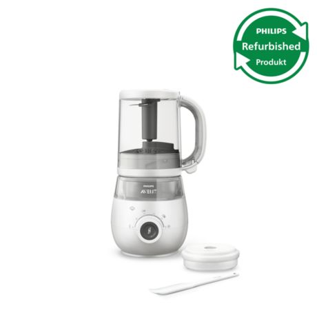 SCF883/01R1 Premium Generalüberholter 4-in-1-Dampfgarer mit Mixer