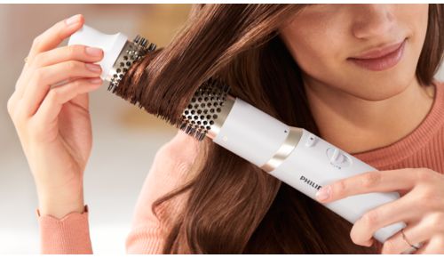 Ustawienie „Care” zapewnia lepszą ochronę podczas suszenia i stylizacji