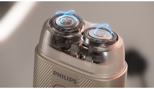 Îţi urmăresc contururile feţei, pentru un bărbierit confortabil