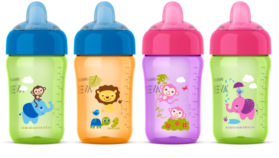 Snap-top lid keeps spout clean on the go