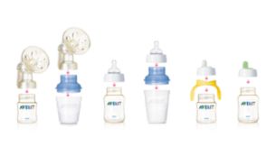 Philips avent breast hot sale milk storage bottles