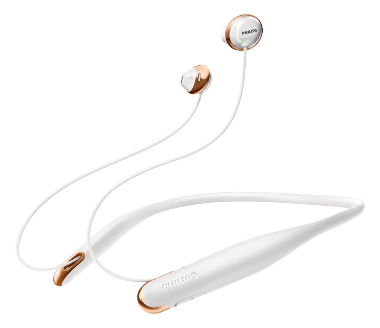 Philips rich discount bass neckband headphones