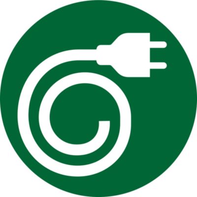 Cover protects power connector for safer washing