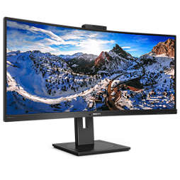 Monitor 346P1CRH Curved UltraWide LCD Monitor with USB-C