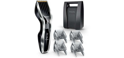 Hairclipper series 5000 Hair clipper with titanium blades & 4 combs