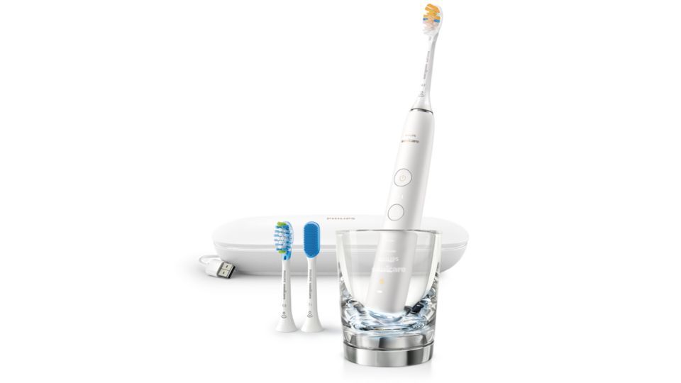 DiamondClean Smart 9500 Rechargeable Toothbrush HX9923/01 | Sonicare