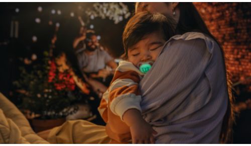 Supports sleep routines for healthy development