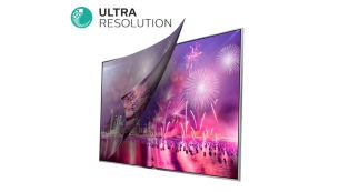 Ultra-resolutie converteert alle content naar helder Ultra HD