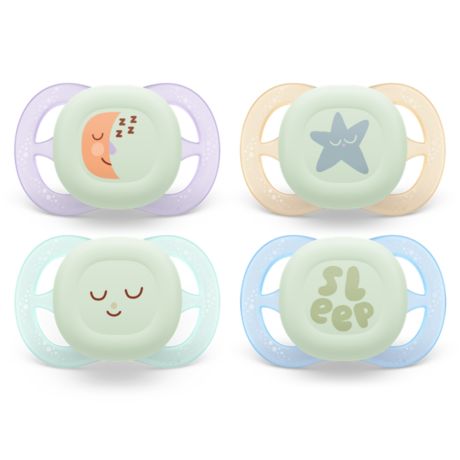 SCF075/09 Philips Avent Soother ultra start Nighttime