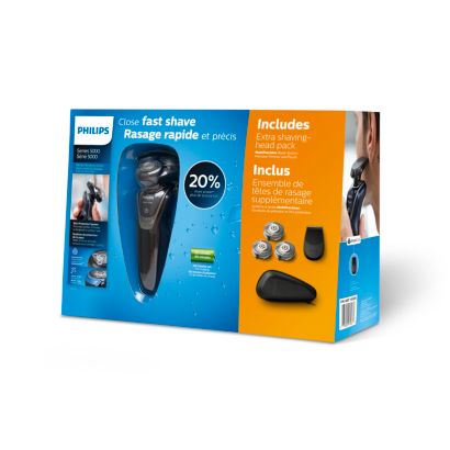 Shaver series 5000 Wet and dry electric shaver S5570/71 | Philips