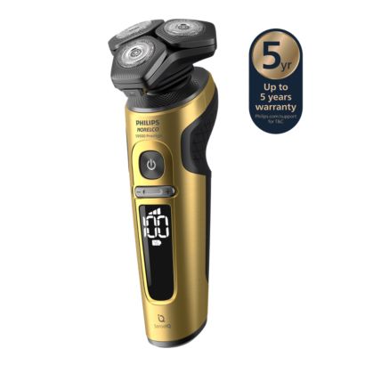 Norelco Shaver S9000 Prestige Wet & Dry Electric shaver with