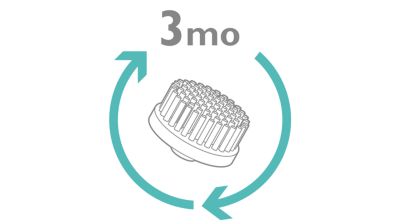 每 3 个月更换一次刷头，确保使用卫生